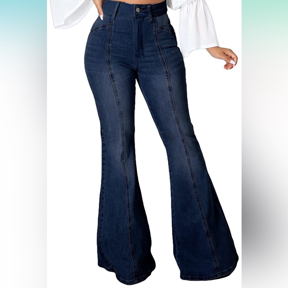 Super Stretch Flare Jeans (L)